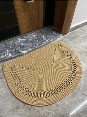Trendexa London Jüt, Desenli Kapı Önü, Paspas, Banyo Paspası, Balkon Paspası/hediyelik, Ev Eşyası. Hasırtrikotlu 50 x 80