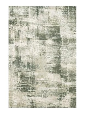 Trendexa Halı, Lora Modern Desenli, Kaymaz Taban, Makinede Yıkanabilir, Salon, Mutfak ve Yatak Odası Için, Adaçayı Yeşili, 120X180 cm
