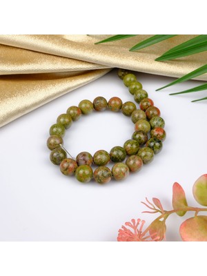 Moony Stone Unakit Doğal Taş Dizi (12MM)