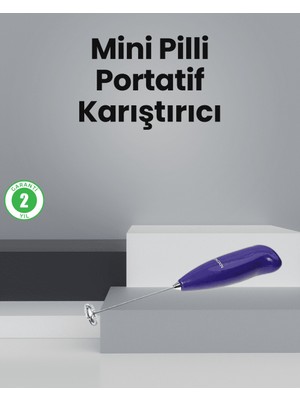 Astraltech Mutfak Için Mini El Mikseri – Kahve, Süt, Krema ve Sos Karıştırıcı
