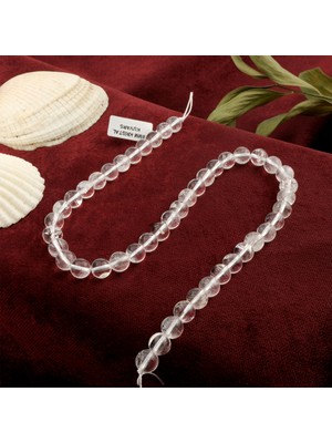 Moony Stone Kristal Kuvars Doğal Taş Dizi (8mm)