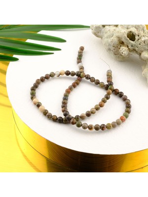 Moony Stone Mix Riyolit Doğal Taş Dizi (4mm)