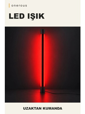 Onerous LED Işık, Uzaktan Kumandalı, Yapışkanlı