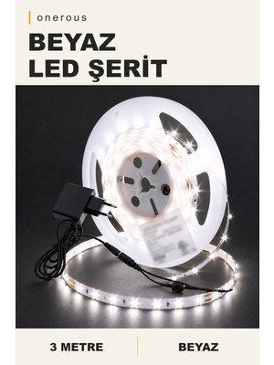 Onerous 3 M Beyaz LED Şerit