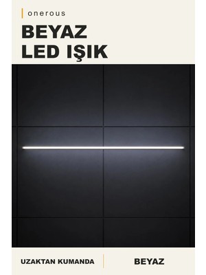 Onerous Beyaz LED Işık, Uzaktan Kumandalı
