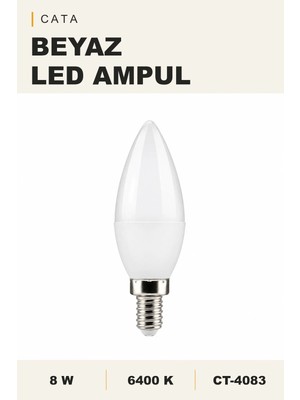 Onerous 8W E14 Beyaz LED Ampul