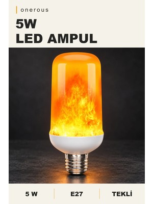 Onerous 5W E27 LED Ampul