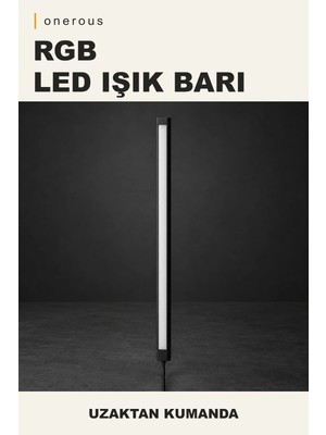 Onerous RGB LED Bar Aydınlatma, Uzaktan Kumandalı