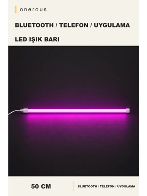 Onerous 50 cm LED Bar Aydınlatma, Bluetooth