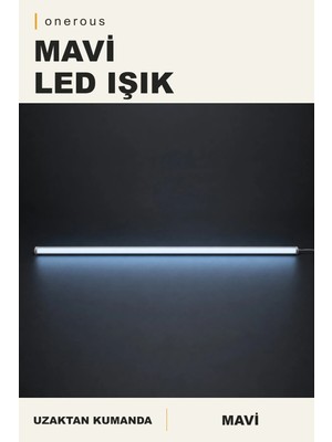 Onerous Mavi LED Işık, Uzaktan Kumandalı