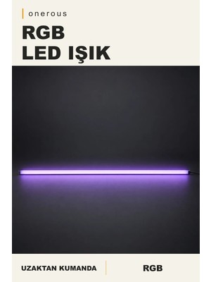 Onerous Rgb LED Işık, Uzaktan Kumandalı