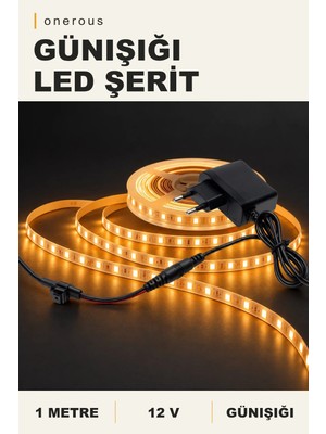 Onerous 1 M 12V Günışığı LED Şerit