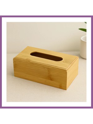 Ren.ga.renk Ahşap Bambu Peçetelik 11.6X22.8 cm Rengaren