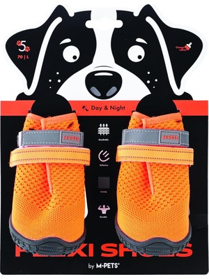 Str Store Flexi Köpekler Için Ayakkabı 5 L Turuncu