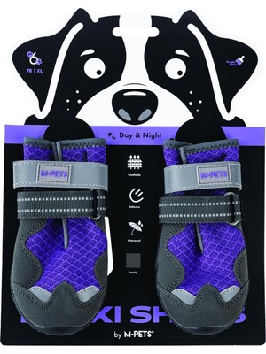 Str Store Flexi Köpekler Için Ayakkabı 6 Xl Mor