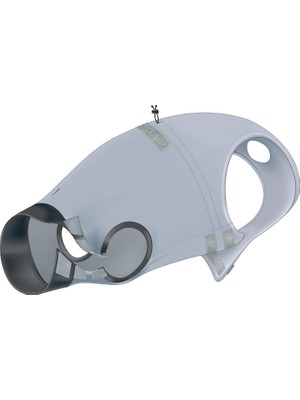 Str Store Köpek Vücut Koruyucu Elbise S-M 40 cm Gri