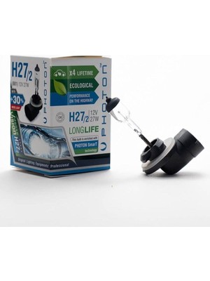 Str Store Photon H27/2 Halojen Oto Ampul 12V 27W Oem FDKOD1095