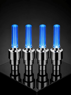 Ersert Hareket Sensörlü 4'lü LED Sibop Işığı Araç Lastiği