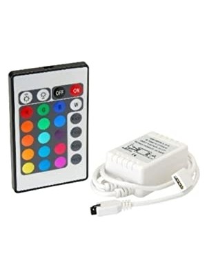 Kazan Hobi 6 Amper Rgb Şerit LED Kontrol Cihazı 24 Tuşlu