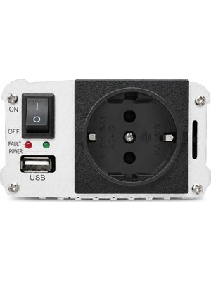 Ersert Kompakt 1000W Araç Inverter Pratik Elektronik Güç Kaynağı