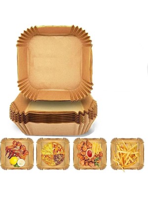 Ersert Pratik Dairesel Fritöz Pişirme Kağıdı 50 Adet 16 cm