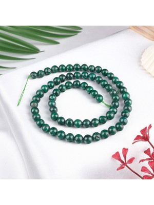 Moony Stone Malahit Doğal Taş Dizi (6 Mm)
