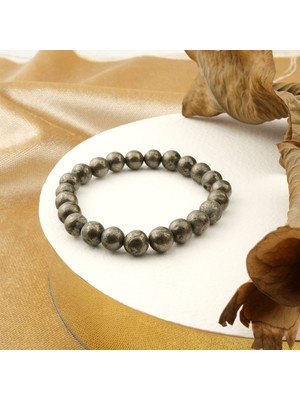 Moony Stone Pirit Doğal Taş Bileklik