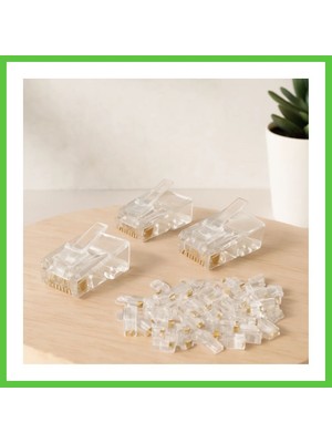 Bezos RJ45 Ethernet Jak 100 Adet Vengners