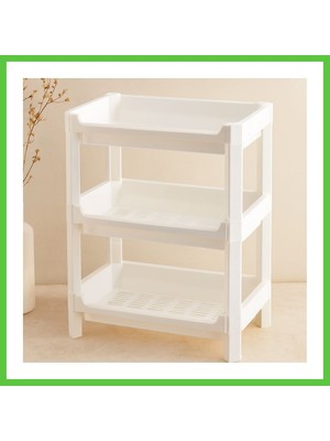 Bezos 3 Katlı Geniş Sepet Organizer Raf Ünitesi 510X205X685 mm Vengners