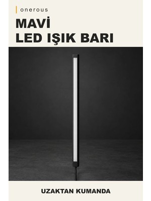 Onerous Mavi LED Bar Aydınlatma, Uzaktan Kumandalı