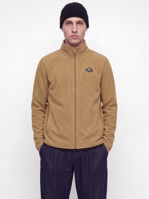 Jack & Jones Jack Jones Jjstignes High Neck Full Zip Erkek Bej Polar 12298302-06