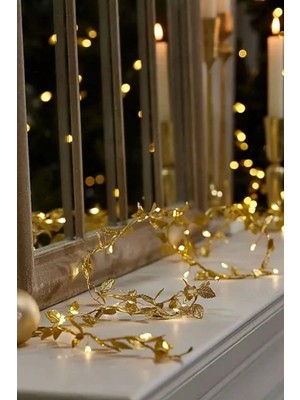 Yakup Tokatlı Moda Şık Tasarım Dekoratif 3 Metre Altın LED Şeridi