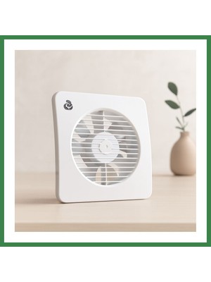 Bezos 150 mm Plastik Banyo Tuvalet Aspiratörü 20W 320 M3/h BEZOS16