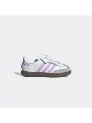 adidas Samba Originals Beyaz Bebek Ayakkabı.-
