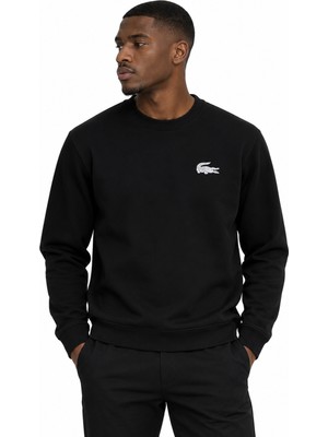 Lacoste Erkek Logo Baskılı Sweatshirt