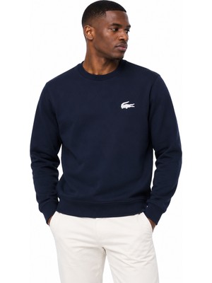 Lacoste Erkek Logo Baskılı Sweatshirt