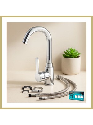 Bezos Krom Aç-Kapa Lavabo Bataryası KTX-2639 Za