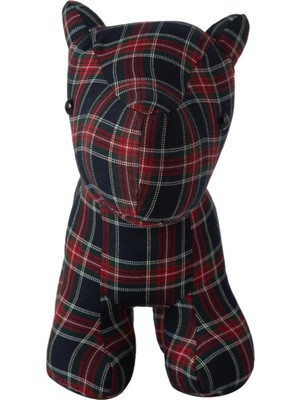 Mudo Home Red Ekose Köpek 35 cm