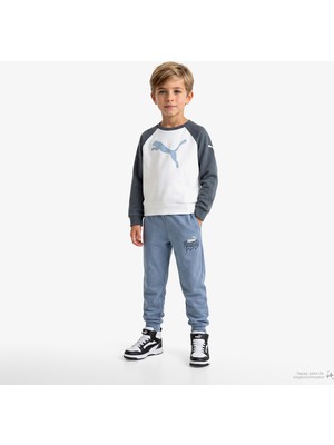 Puma Mid 90S Çocuk Mavi Eşofman Altı.34