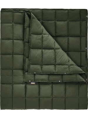 Happy Trend Kamp Battaniyesi - Dış Mekan Hafif Kompakt Seyahat Yorganı Kamp Yürüyüş Outdoor Şal, Battaniye 200-150 cm Haki