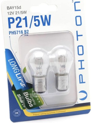 Happy Trend 5W Yeni Nesil 1016 Stop Ampul Ikili Kutu 12V 21/5W Çift Duy