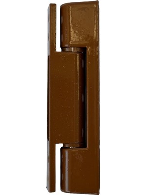Happy Trend Plastik Pencere ve Kapılar Için Metal Menteşe, 95MM Uzun Tip, Kahverengi