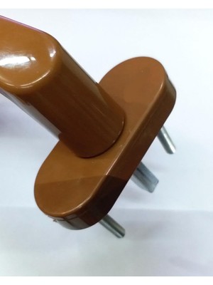 Happy Trend Adet Ömür Boyu Garantili Kahverengi Pvc Doğrama Pencere Kolu