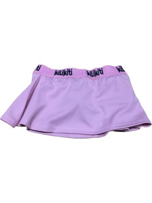 Kız/çocuk Tenis Eteği Pudra