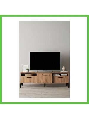 Bezos Mistral Tv Sehpası Çok Renkli 160X40 cm Vengners
