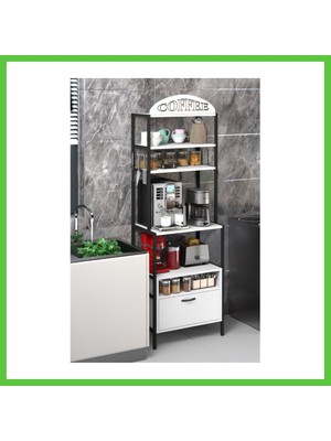 Bezos Metal Kahve Köşesi Beyaz 196 cm Vengners