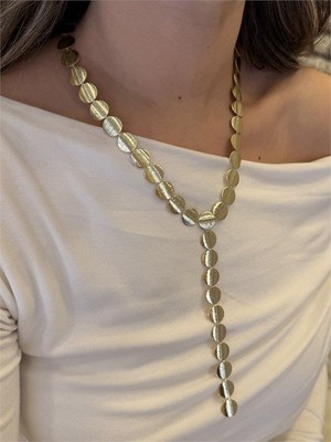 Sultan Store Pullu Y Kolye - Altın