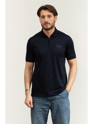Ea7 Erkek Polo Yaka T-Shirt Mavi
