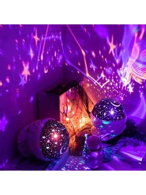 Milas Toptan mt Dönen Star Master Gece Lambası
