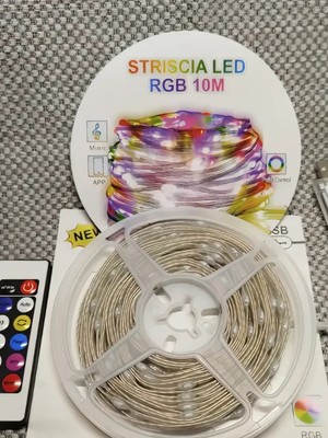 Milas Toptan Kumandalı 10 Metre LED Şerit USB Bağlantılı Ambiyans Işığı